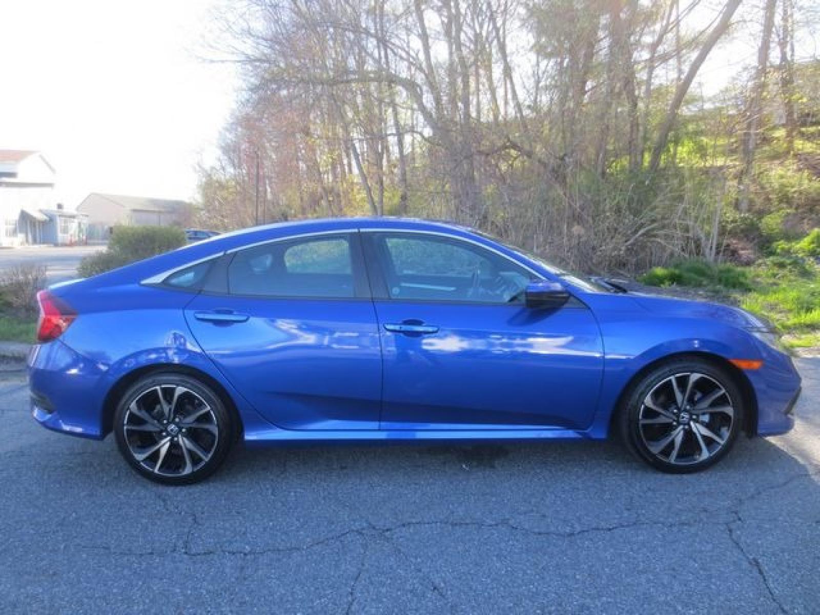 2021 Blue /Black Honda Civic LX (2HGFC2F86MH) with an 2.0L 4cyl engine, Automatic transmission, located at 270 US Route 6, Mahopac, NY, 10541, (845) 621-0895, 41.349022, -73.755280 - Photo #10